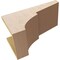 Ekena Millwork 9"W x 18"D x 9"H Wide Monterey Rough Cedar Woodgrain TimberThane Corbel, Primed Tan CORUR09X18X09MONRCPR - alternate 2